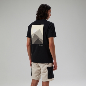 MTN Silhouette Herren-T-Shirt Schwarz