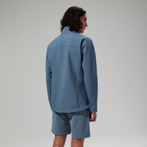 Ghlas 2.0 Softshell Jacke für Herren Blau/Grau