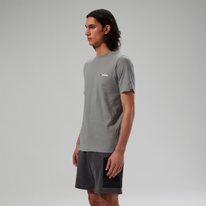 Men's MTN Lineation Short Sleeve T-Shirt - Grey