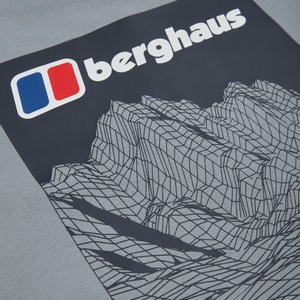 Men's MTN Lineation Short Sleeve T-Shirt - Grey