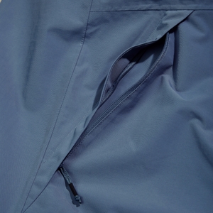 Wasserdichte Woodwalk Herren-Jacke Blau