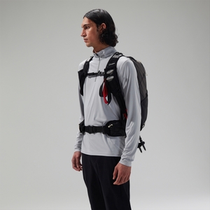 Unisex 3D Freeflow 30+5L Rucksack Grau/Schwarz