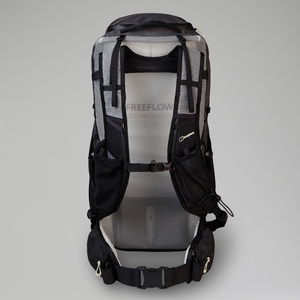 Unisex 3D Freeflow 30+5L Rucksack Grau/Schwarz