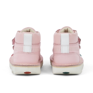 Infant Unisex Kick Hi Roll Leather Light Pink