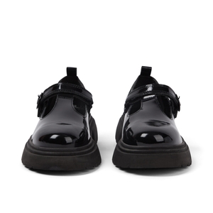 Junior Women Kenzi T-Bar Patent Leather Black
