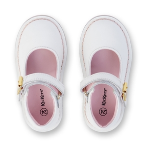 Infant Unisex Adlar MJ Leather White