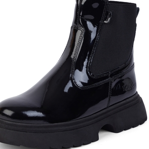 Junior Women Kenzi Chelsea Patent Leather Black