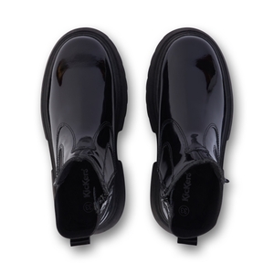 Junior Women Kenzi Chelsea Patent Leather Black
