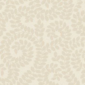 Belgravia Decor Valentino Sequin Leaf Cream Textured Wallpaper