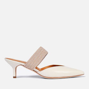 Maisie 45 Leather Heeled Mules