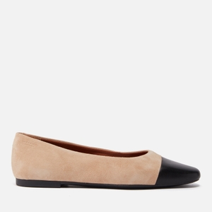 Vagabond  Jolin Suede and Leather Ballet Flats