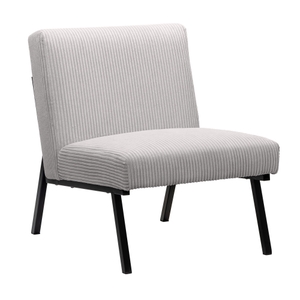 Lukas Cord Accent Chair - Grey