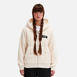 Tomorrowland X ellesse Fleece Hoodie Cream - XS