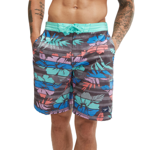 Men's Printed Bondi Basin Boardshort 20" Grey