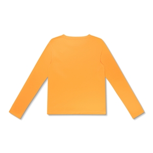 Boy's Graphic Long Sleeve Swim Shirt Orange