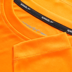 Boy's Graphic Long Sleeve Swim Shirt Orange