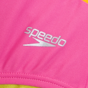 Girl's Radiating Splice One Piece Pink