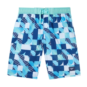 Boy's Coral Sea Boardshort 17" Blue - 2XS