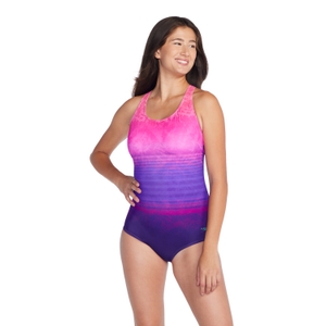 Texture Ombre Ultraback One Piece - Fandango Pink | Size 8