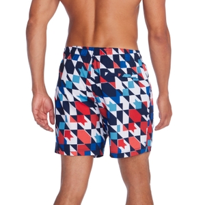 Men's Printed Redondo Edge Volley 17" Red
