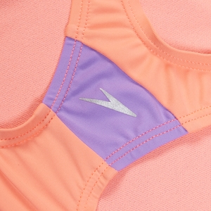 Monopièce Infinity Splice pour filles, violet