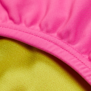Girls Solid Racerback One Piece Pink