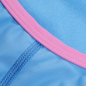 Monopièce à dos couleur unie Propel pour filles, bleu