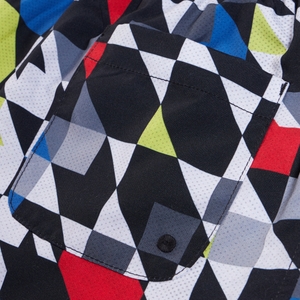 Boy's Print Redondo Volley 15" Black