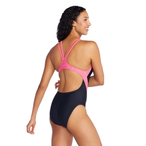 Women's Jacquard Quantum Splice One Piece Black