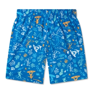 Boy's Print Rondo Volley 15" Orange