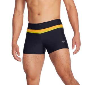 Men's Colorblock Beachstar Square Leg Black - S
