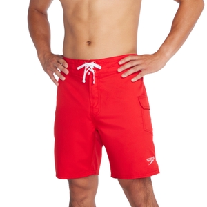 Men's Guard 18" Boardshort Red - 32