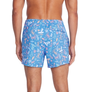 Men's Print Redondo Edge Volley 14" Blue