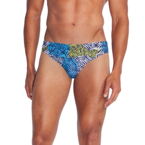 Men's Beachstar Print Brief 2" Blue