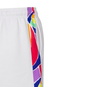 Unisex Pride Fleece Short White