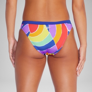 Women's Pride Printed Classic Bikini Bottom Multi