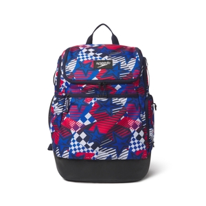 Teamster Print Backpack Blue/Red