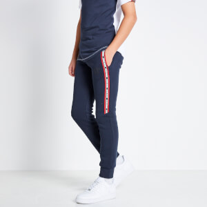 Taped Joggers - Navy