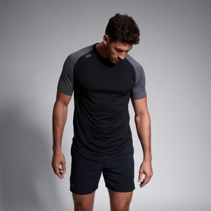ELITE TRAINING TEE AM BLACK - 4XL