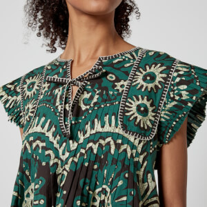 PRINT フレンチスリーブ Sea York New CHARLOUGH