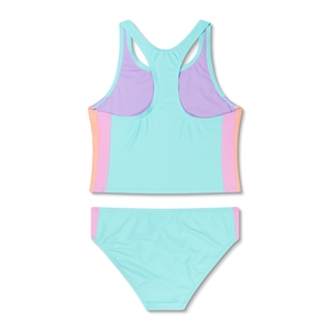 Ensemble Tankini pour filles, bleu/violet