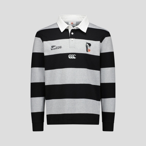 MENS BLACKCAPS LS RUGBY - 2XL