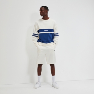 Men's Matiano Sweatshirt Off White/Navy - M