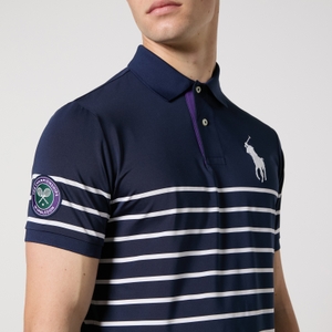 ★★POLO RALPH LAUREN★★ Wimbledon Ball Boy Polo Shirt Navy The Wimbledon Online Shop ︳ Polo Ralph Lauren Ball Boy