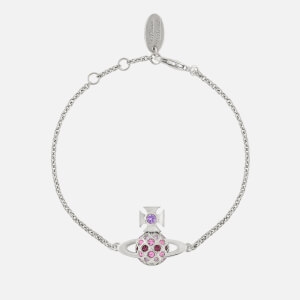 Vivienne Westwood Willa Bas Relief Silver-Tone Bracelet