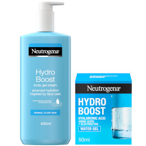 Neutrogena Top to Toe Hydration Hyaluronic Acid Face and Body Moisturiser Duo