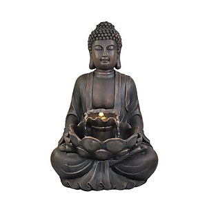 Buddha Garden Water Feature with LEDs