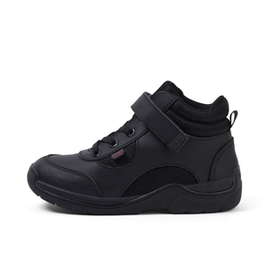 Infant Boys Stomper Hi Leather Black - 6