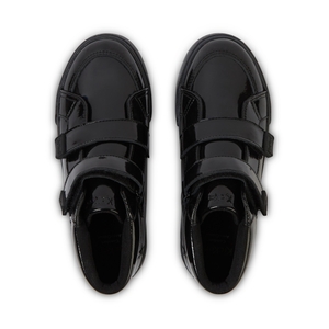 Junior Girls Tovni Hi Vel Stardust Patent Leather Black