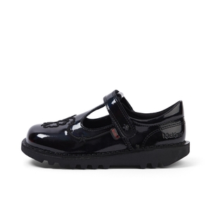 Infant Girls Kick T Stardust Patent Leather Black - 12